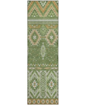 Mayfield Machine Washable AMF1851 2'3" x 7'6" Runner Area Rug
