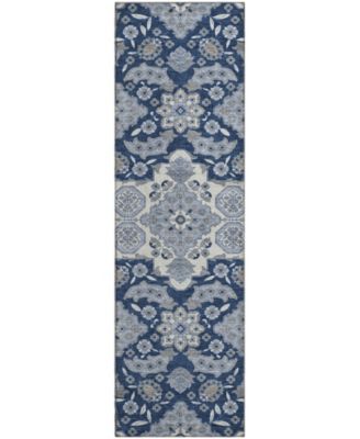 Mayfield Machine Washable AMF1853 2'3" x 7'6" Runner Area Rug