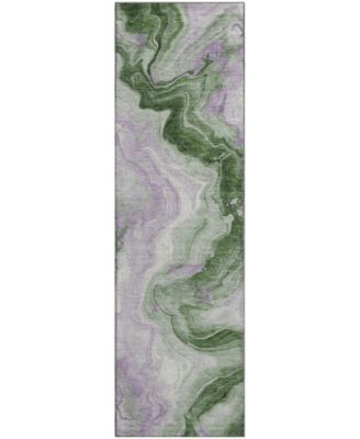 Mayfield Machine Washable AMF1862 2'3" x 7'6" Runner Area Rug