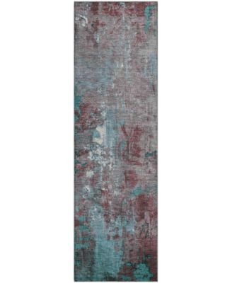 Mayfield Machine Washable AMF1870 2'3" x 7'6" Runner Area Rug