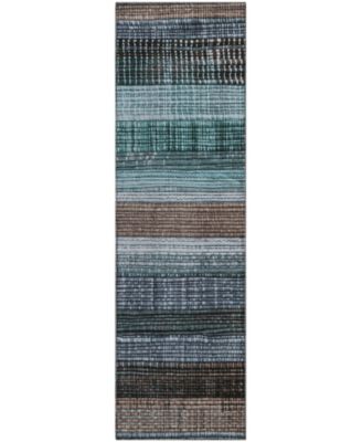 Mayfield Machine Washable AMF1873 2'3" x 7'6" Runner Area Rug