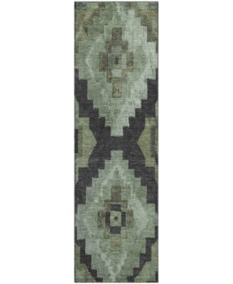 Mayfield Machine Washable AMF1894 2'3" x 7'6" Runner Area Rug