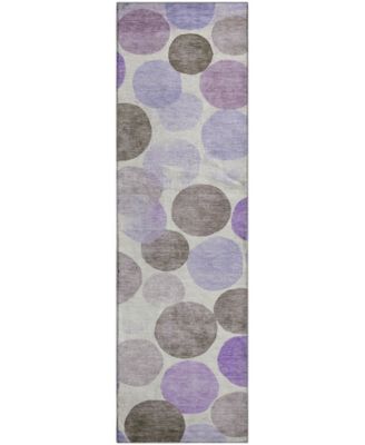 Mayfield Machine Washable AMF1898 2'3" x 7'6" Runner Area Rug