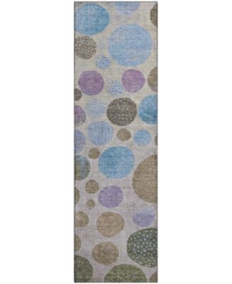 Mayfield Machine Washable AMF1899 2'3" x 7'6" Runner Area Rug