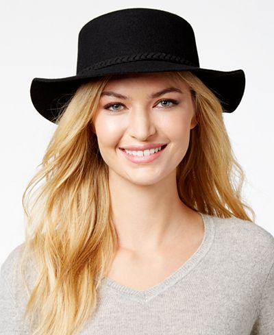 August Hats It Girl Felt Boater