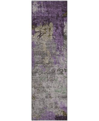 Mayfield Machine Washable AMF1911 2'3" x 7'6" Runner Area Rug