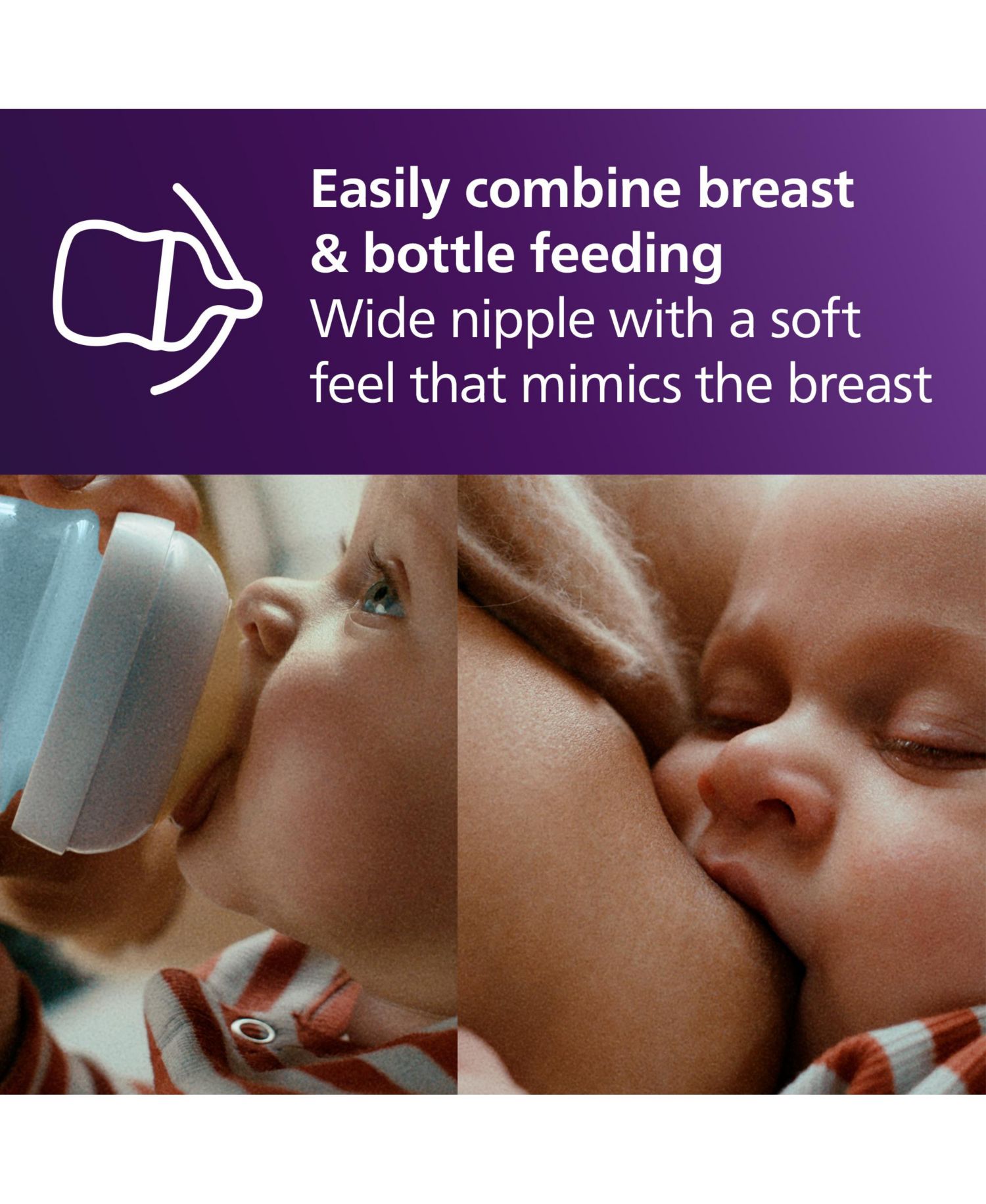 Philips Baby Bottles 3pk, 4oz.