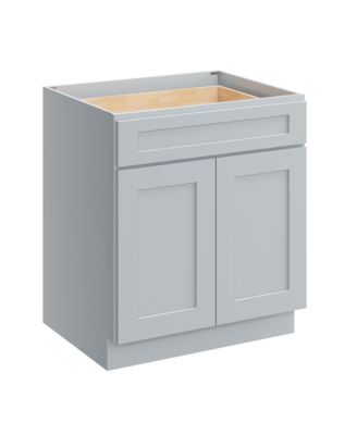 30" Single Base Cabinet with Full Overlay HDF Door and Dovetail Drawer