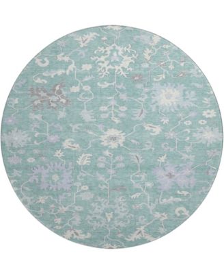 Mayfield Machine Washable AMF1854 8' x 8' Round Area Rug