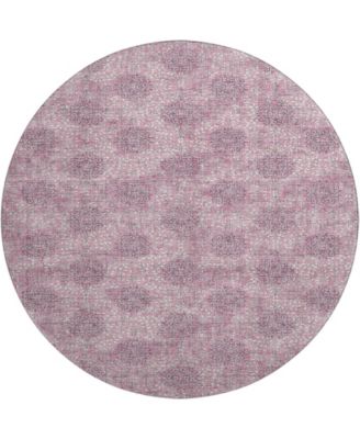 Mayfield Machine Washable AMF1856 8' x 8' Round Area Rug