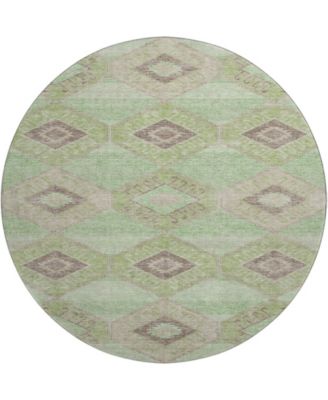 Mayfield Machine Washable AMF1857 8' x 8' Round Area Rug