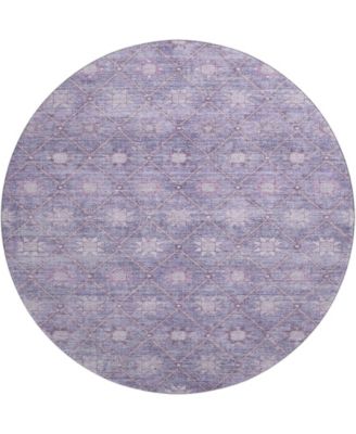 Mayfield Machine Washable AMF1858 8' x 8' Round Area Rug
