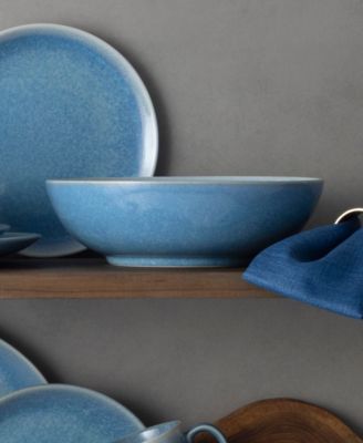 Colorwave Kiln Azure 64 oz. Round Vegetable Bowl