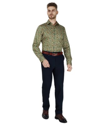 Bar III Men's Green Dress Shirts | Macy's