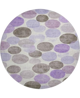 Mayfield Machine Washable AMF1898 8' x 8' Round Area Rug