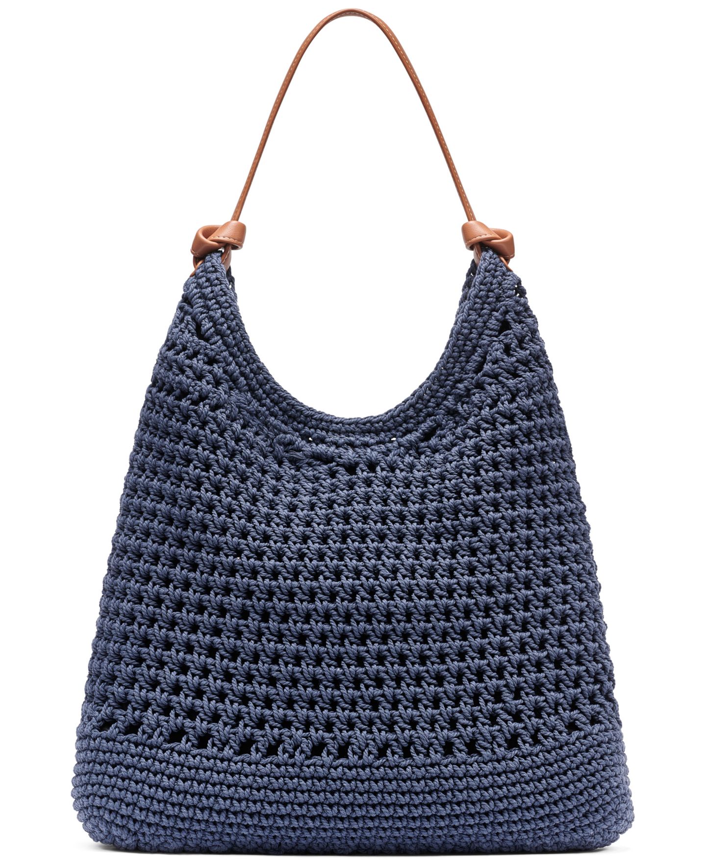 Женская сумка DKNY Paula Large Hobo Handbag, цвет: Тёмно-синий — фото 2