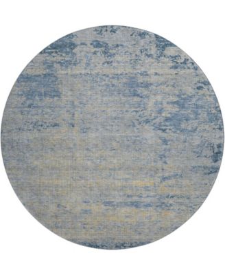 Mayfield Machine Washable AMF1901 8' x 8' Round Area Rug