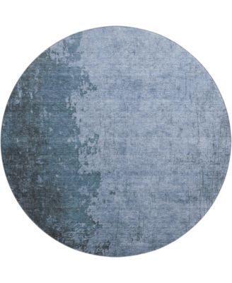 Mayfield Machine Washable AMF1912 8' x 8' Round Area Rug