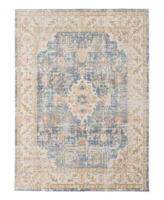 Century CEN-18 Indigo 5'3" x 7'3" Area Rug