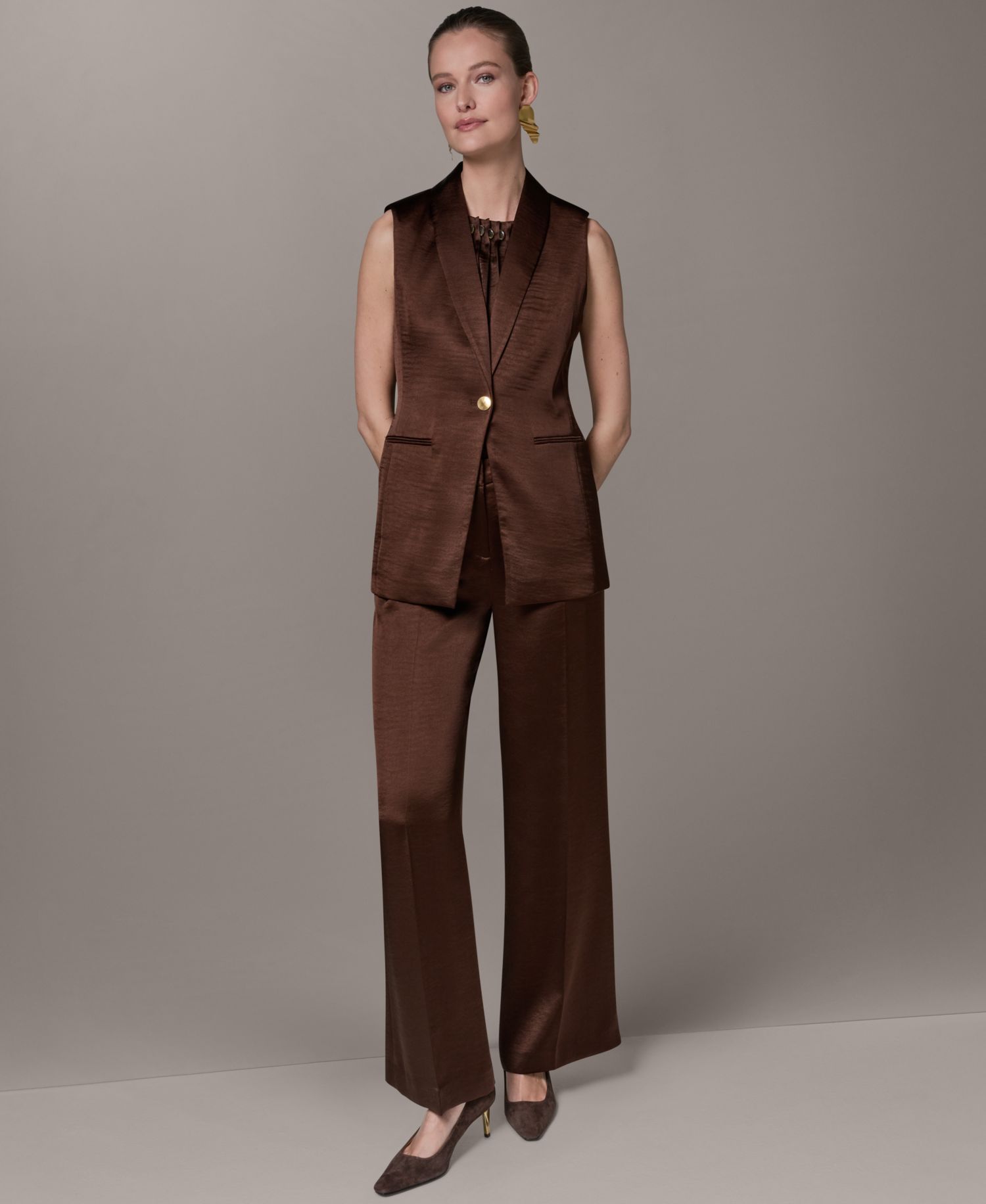 Women's Notch Collar Vest
