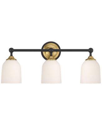 Possini Euro Zaragoza 23" Wide 3-Light Bath Light