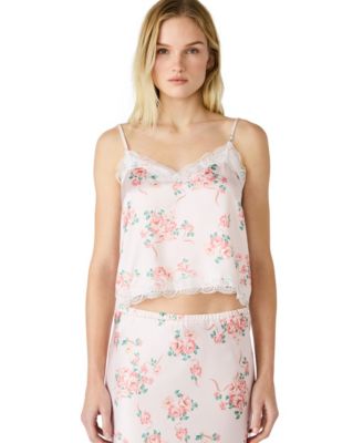 Women's Floral V-Neck Cami Top
