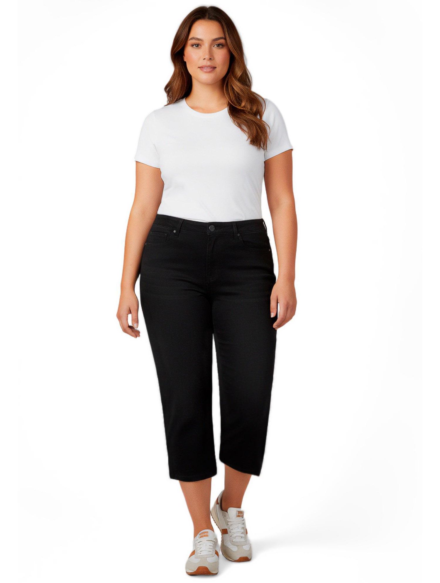 Women's Butter Denim Straight Crop