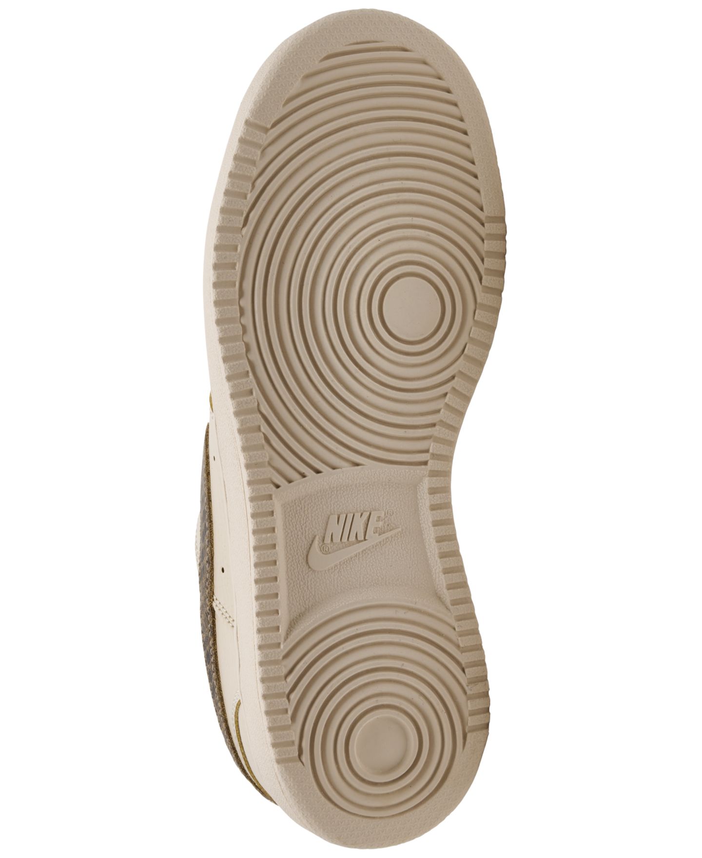 Женские кроссовки Nike Court Vision Low Premium Casual, цвет: Чёрный / Хаки — фото 6