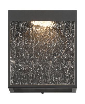 Sofia 8 1/2" High Modern Outdoor Wall Light Fixture Mount Porch House Set of 2 LED Bulb