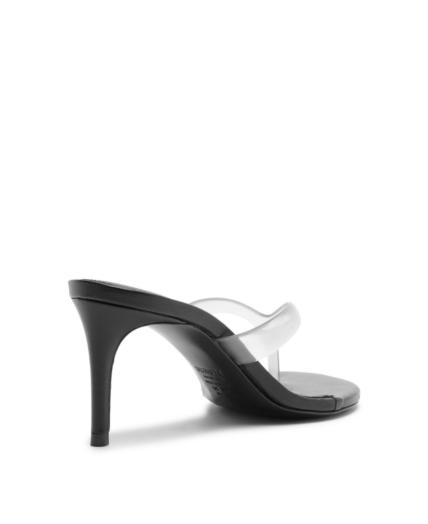 Женские сандалии Schutz Roslyn Slip-On Dress Sandals, цвет: Чёрный — фото 3