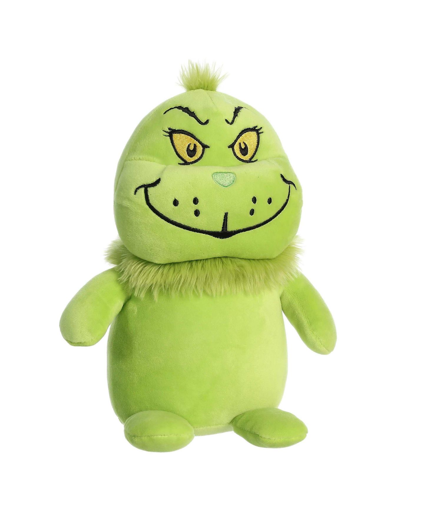 Детская мягкая игрушка Aurora Squishy Grinch Dr. Seuss Medium Plush — фото 2