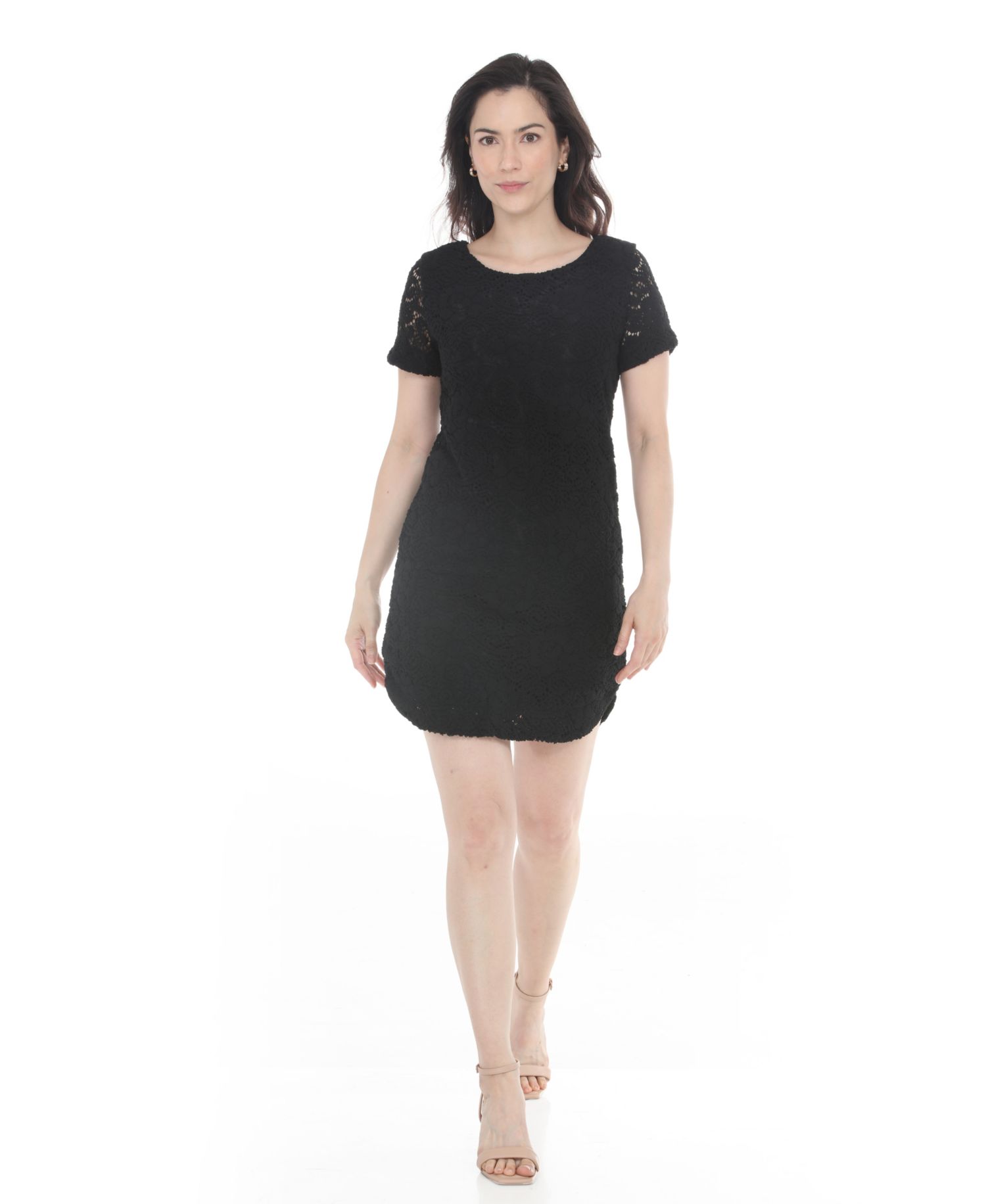 Women's Scoop Neck Fit & Flare Tank Midi Dress