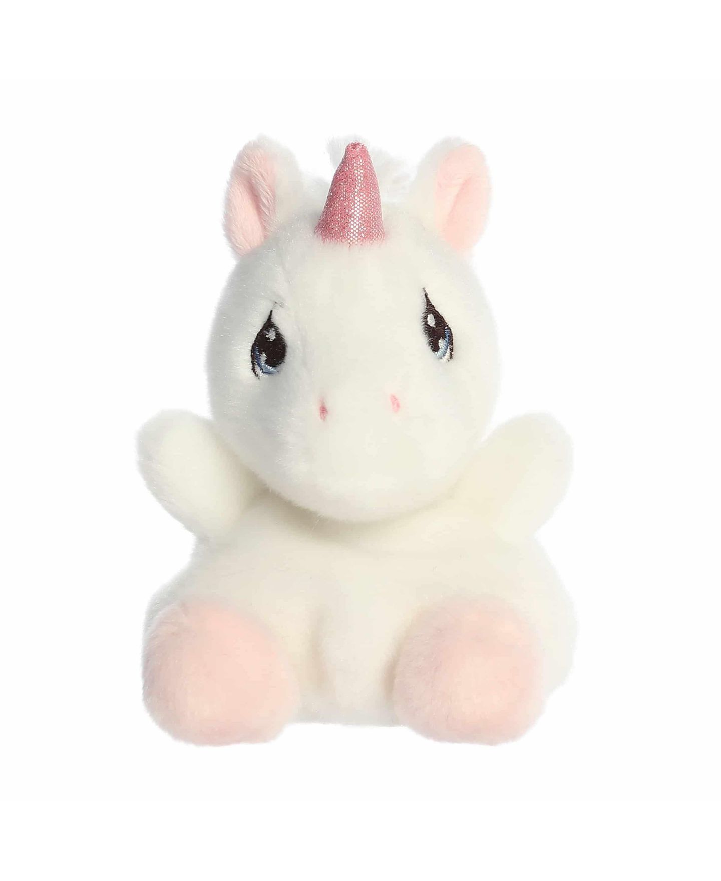 Детская мягкая игрушка Aurora Sparkle Unicorn Mini Plush, цвет: Белый — фото 1