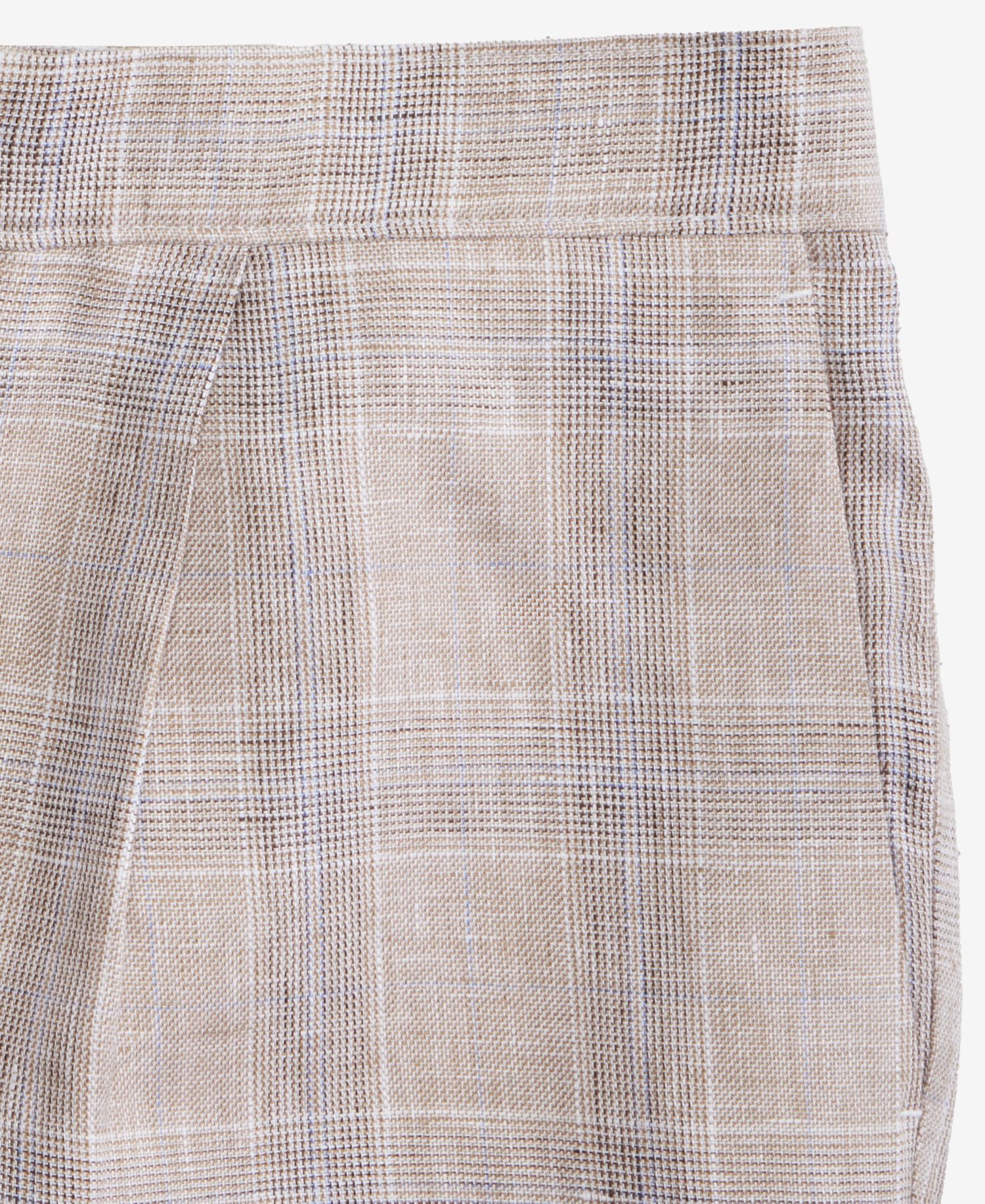 Men's Dash Plaid Linen Shorts