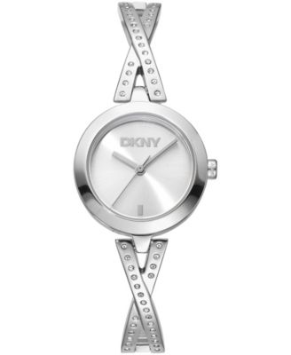 Women's Half Bangle Quartz Stainless Steel Watch 26mm