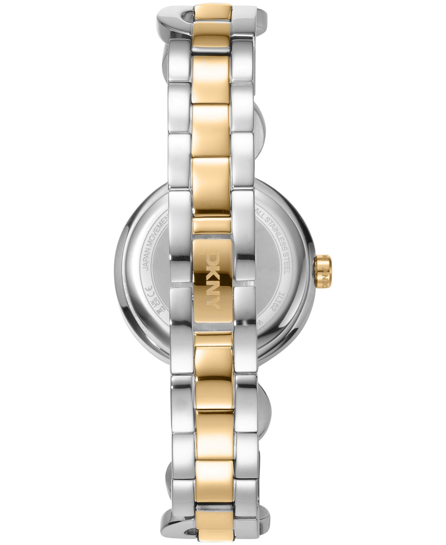 Женские часы DKNY Open Link Quartz Two-Tone Stainless Steel Bracelet Watch 28mm — фото 2