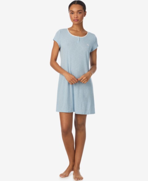 Женские Lauren Ralph Lauren Women's Round Neck Nightgown