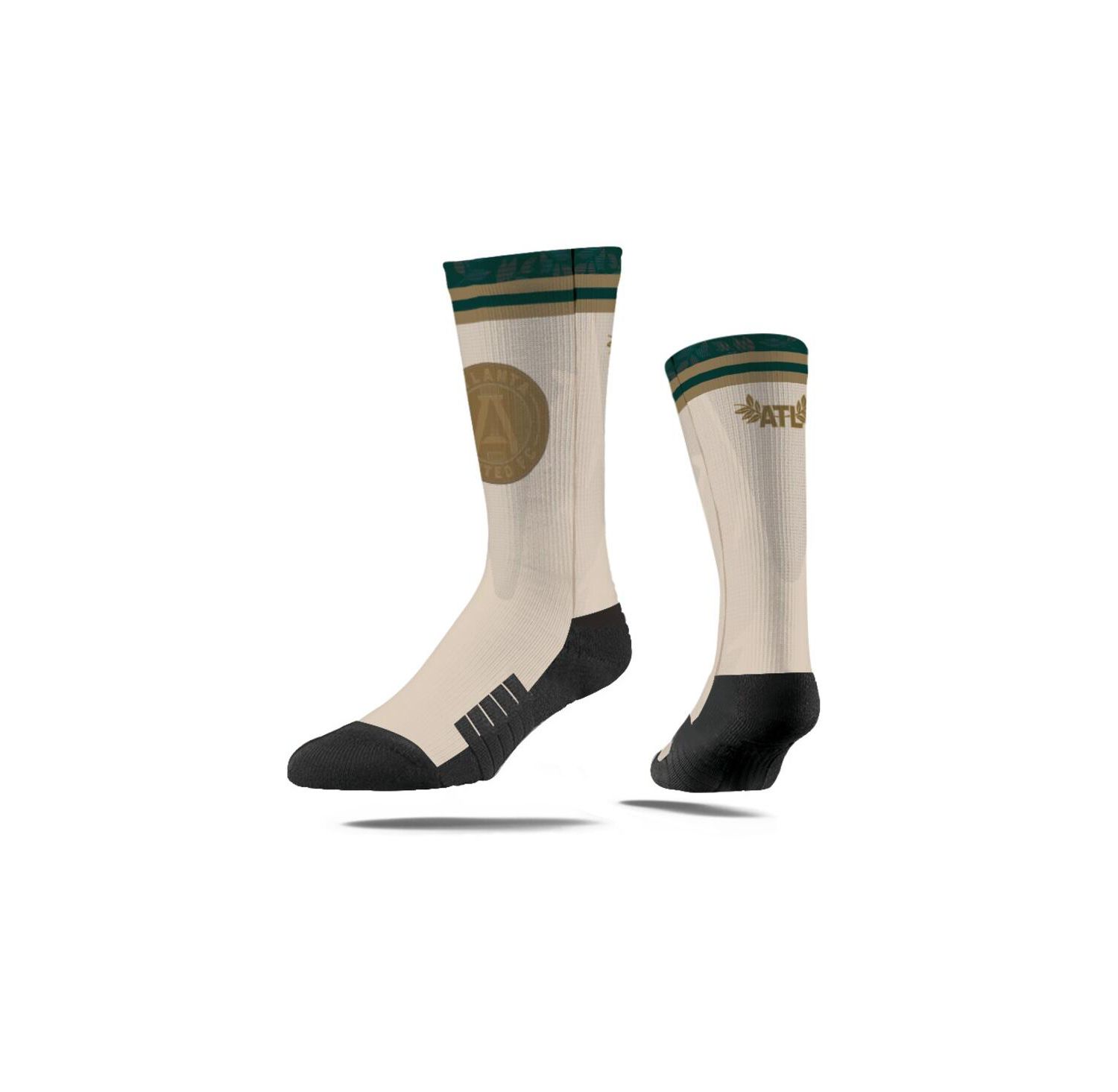 Men's and Women's Atlanta United FC Jersey Hook Premium Crew Socks
