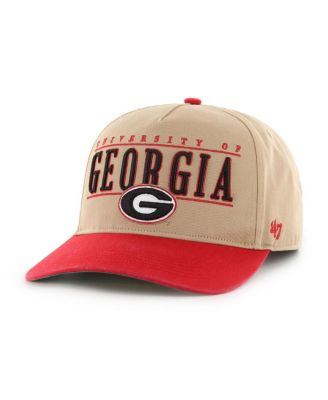 Men's Khaki Georgia Bulldogs City Line Hitch Adjustable Hat