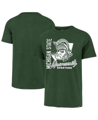 Men's Green Michigan State Spartans Side Arm Franklin T-Shirt