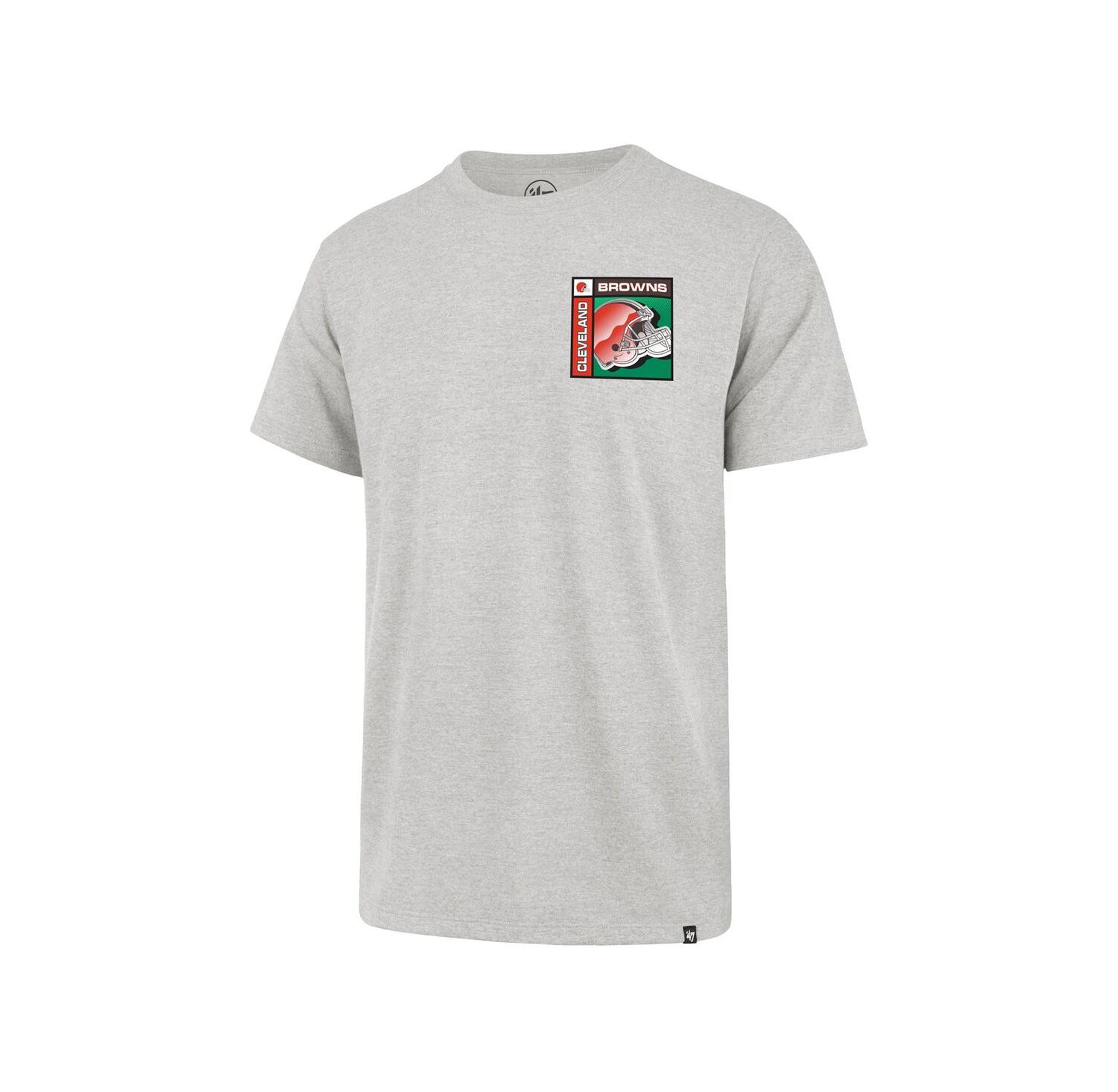 Men's Gray Cleveland Browns Chrome Plate Franklin T-Shirt