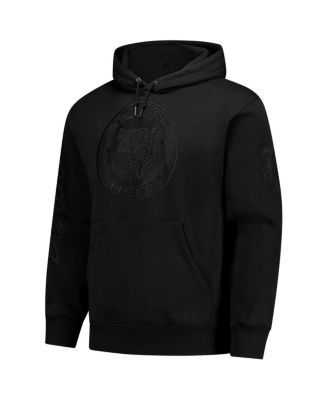 Men's Black Detroit Tigers Phantom Fleece Hoodie