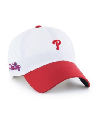 Men's White/Red Philadelphia Phillies Vista Mini Clean Up Brrr Adjustable Hat