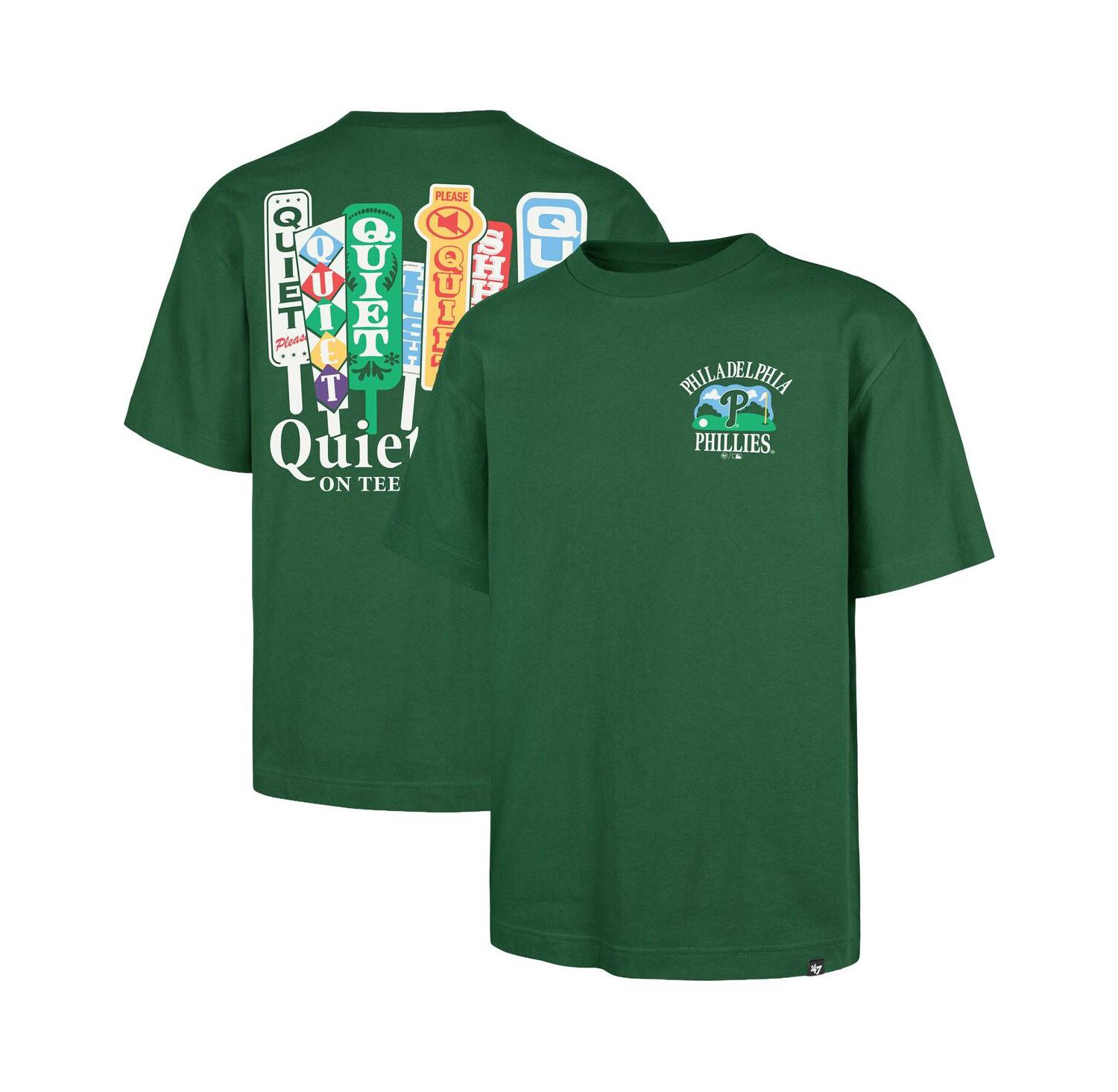 Men's Green Philadelphia Phillies Plackard Foundation T-Shirt
