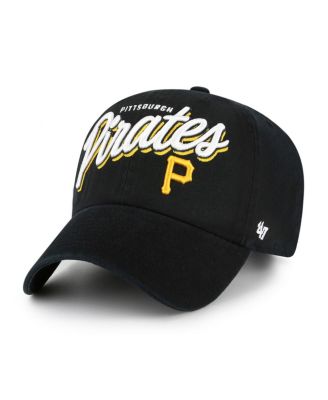 Women's Black Pittsburgh Pirates Ariana Clean Up Adjustable Hat