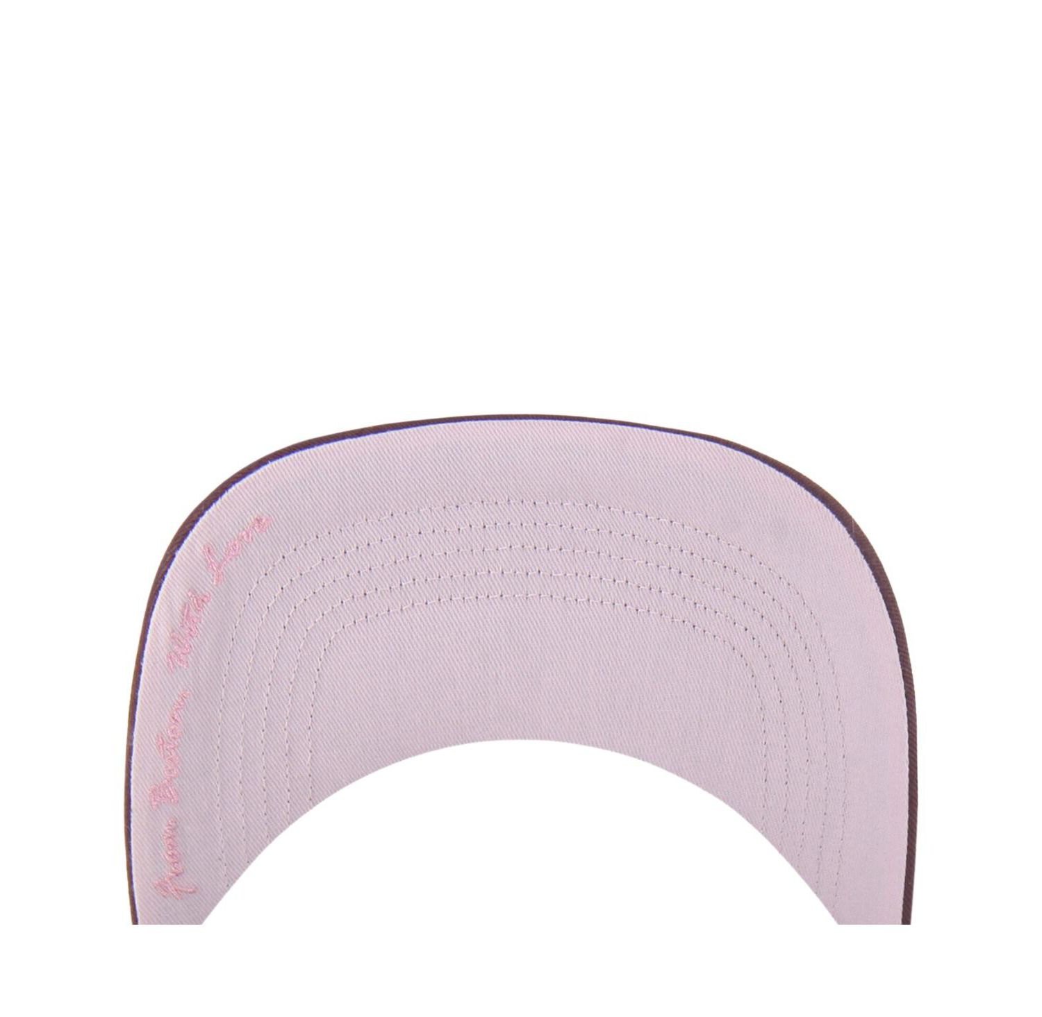 Men's and Women's Stone/Burgundy Boston Red Sox Love Letter Adjustable Hitch Hat