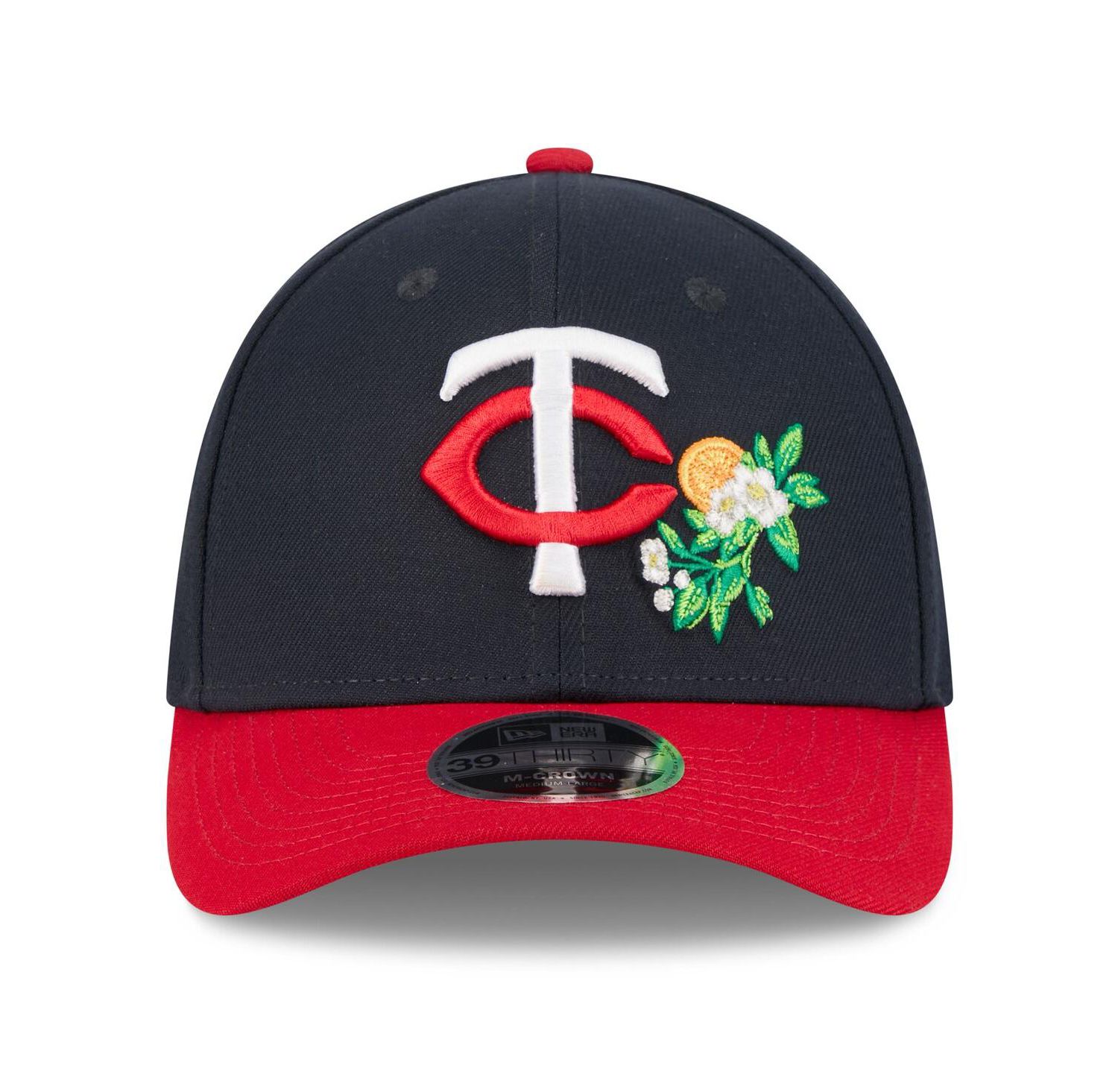 Men's Navy/Red Minnesota Twins 2026 Spring Training M-Crown 39THIRTY Flex Hat
