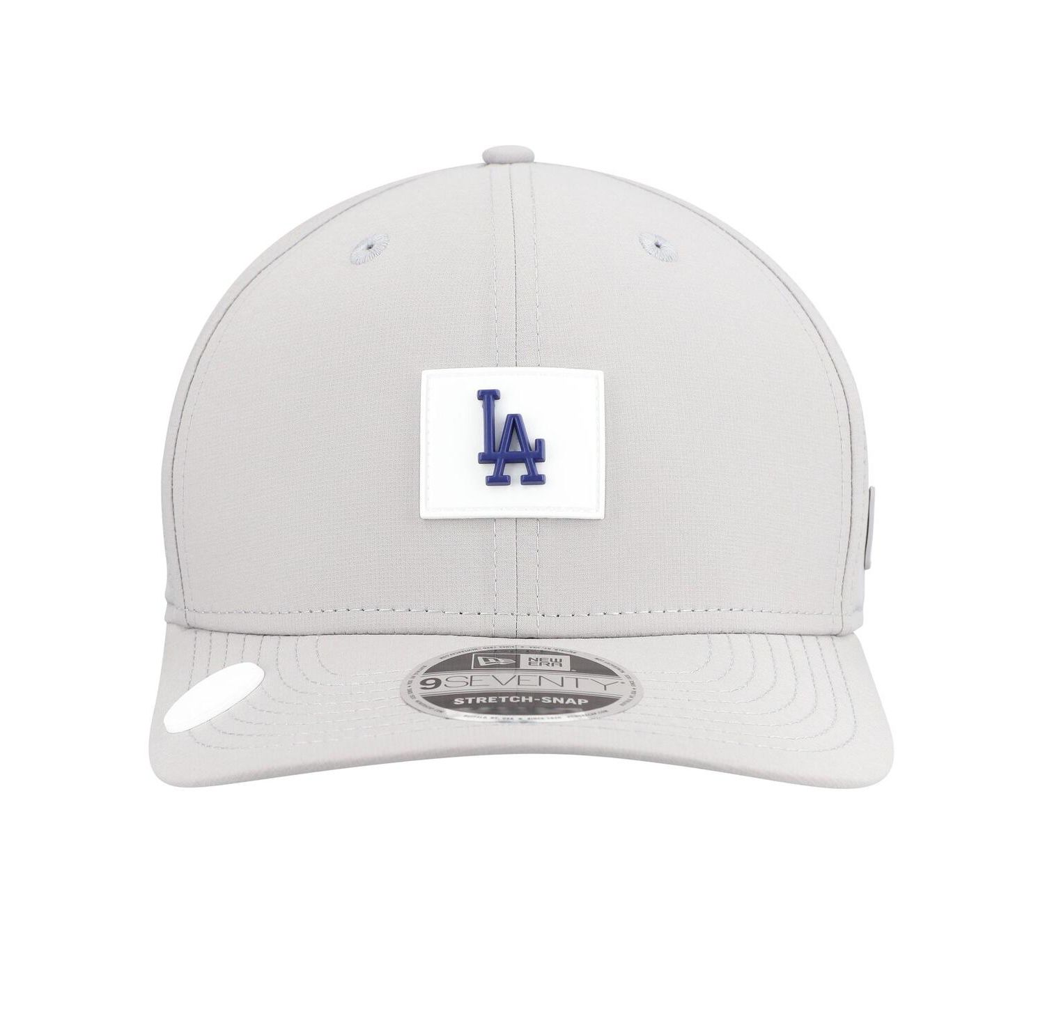 Men's Gray Los Angeles Dodgers 2026 Clubhouse 9SEVENTY Adjustable Hat
