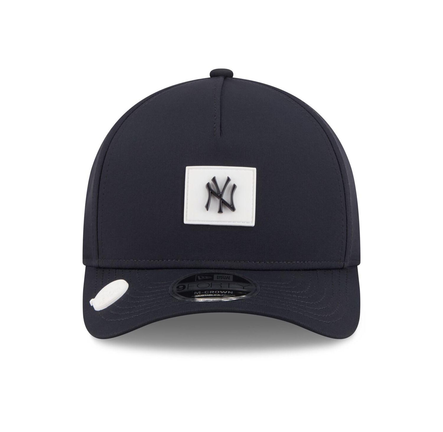 Men's Navy New York Yankees 2026 Clubhouse 9FORTY A-Frame Adjustable Hat