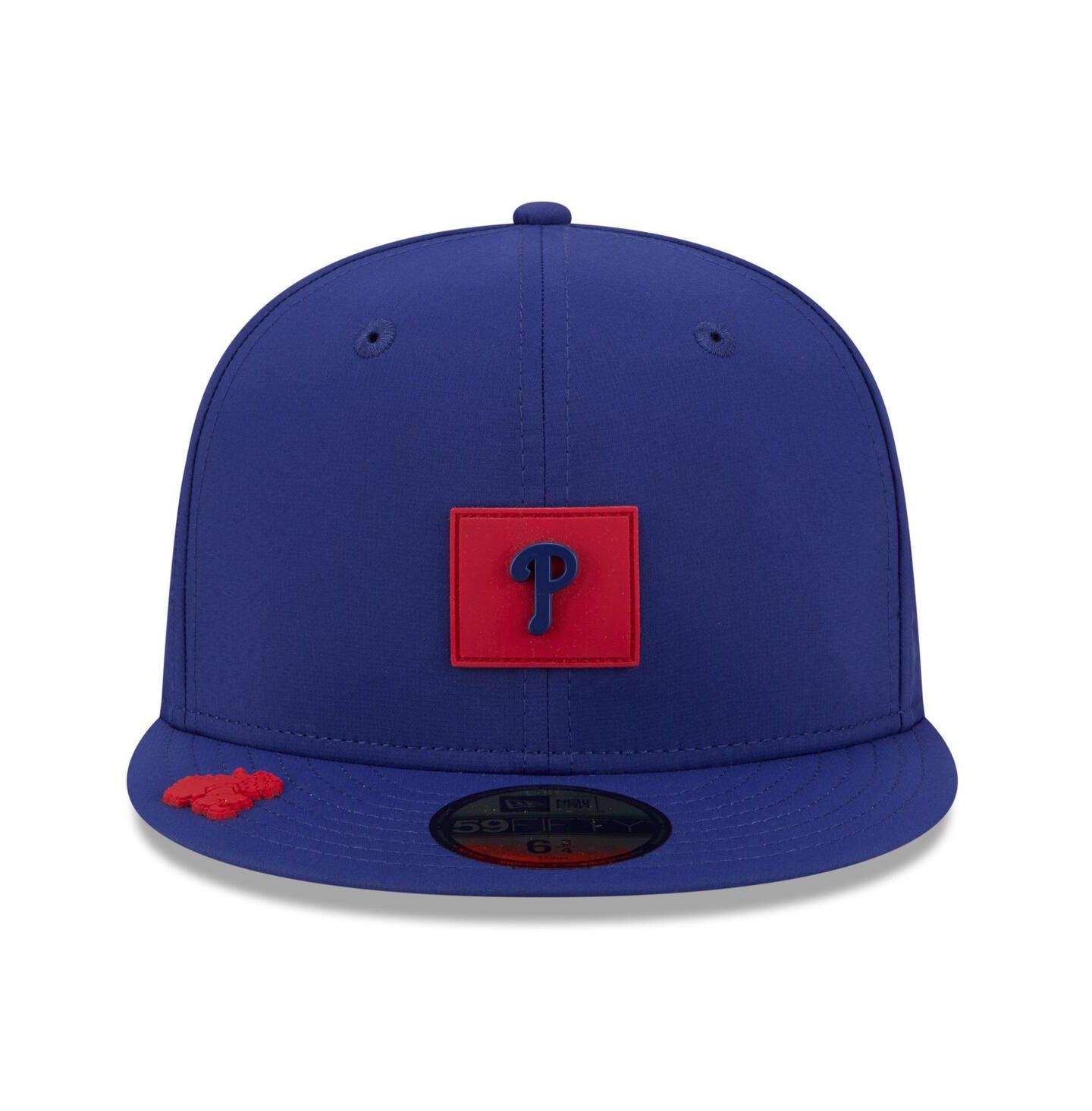 Мужская кепка New Era Royal Philadelphia Phillies 2026 Clubhouse 59FIFTY Fitted Hat — фото 2